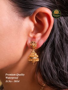 Premium gold plated umberalla jhumka stud
